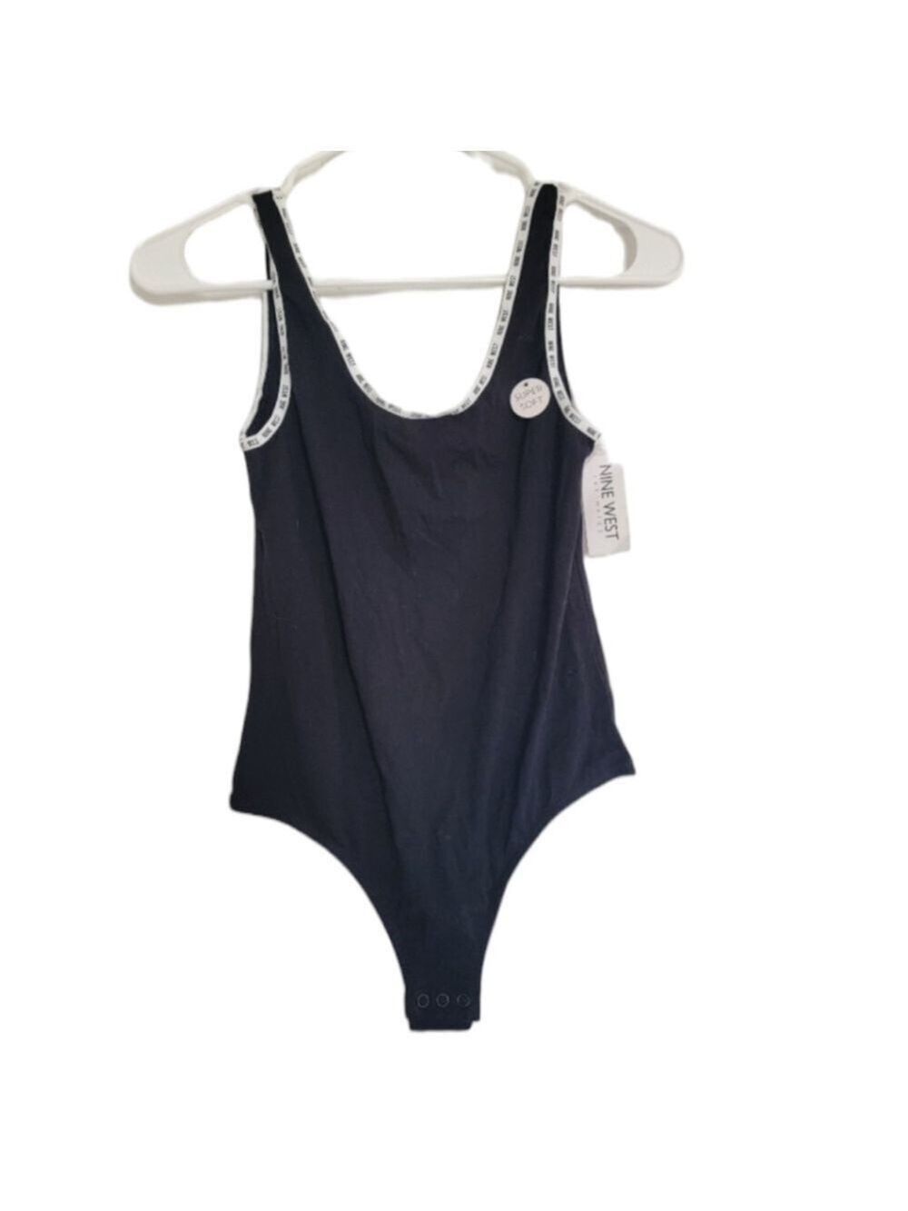 Nine West Logo Cheeky Thong Body Suit
